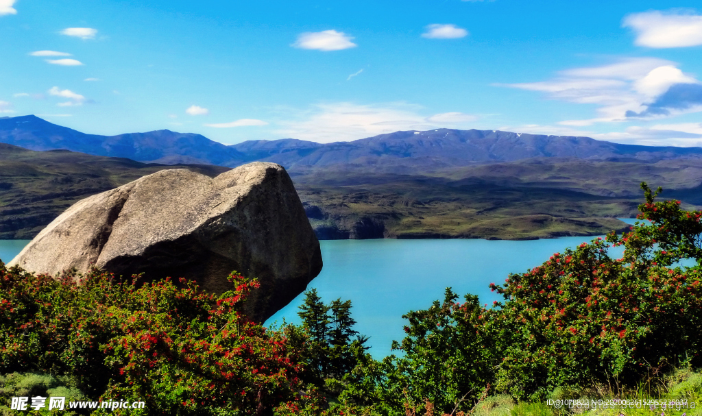 海岸风景摄影图