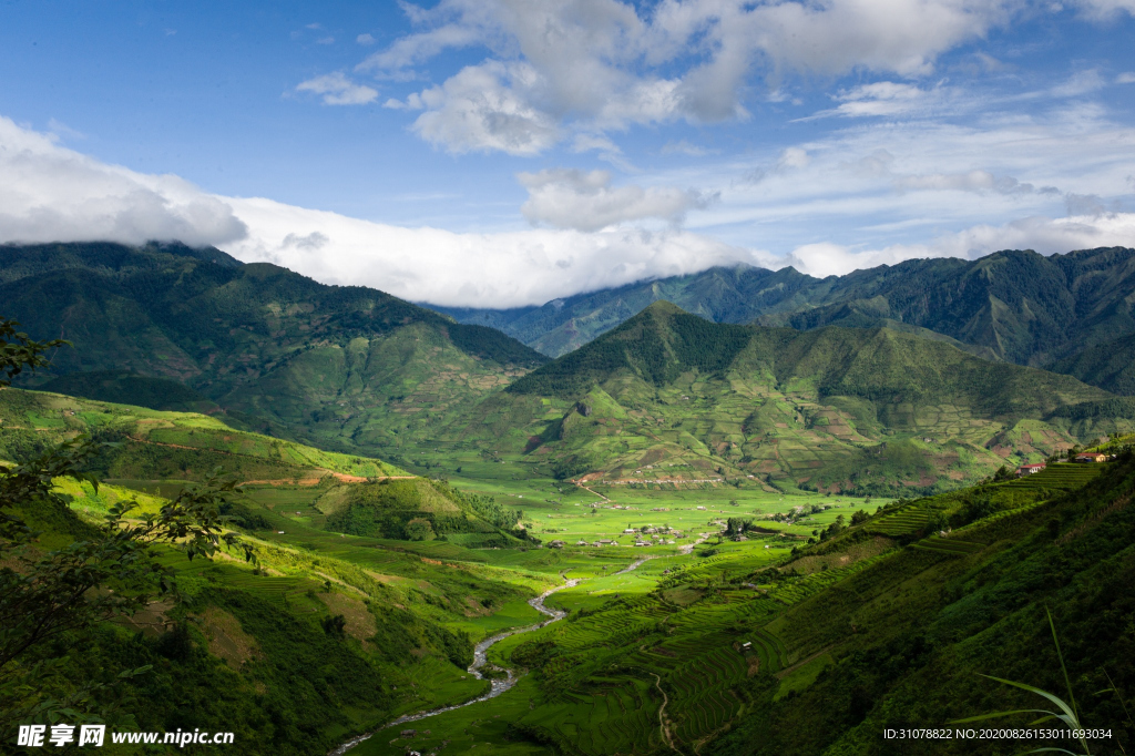 海岸风景摄影图