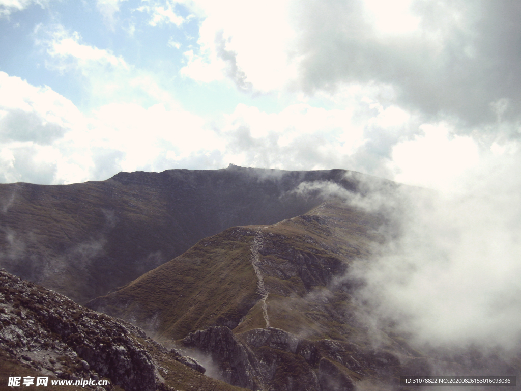 海岸风景摄影图