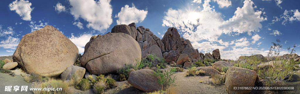 海岸风景摄影图