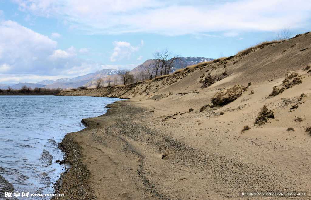 海岸风景摄影图