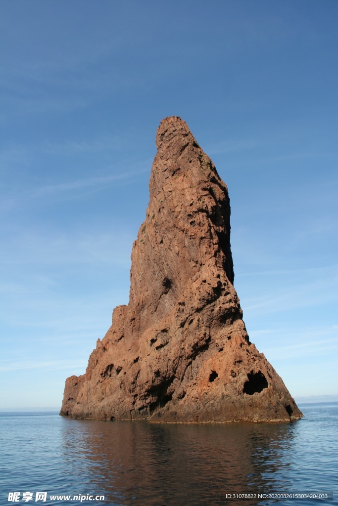 海岸风景摄影图