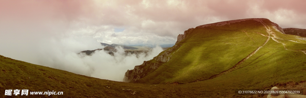 海岸风景摄影图