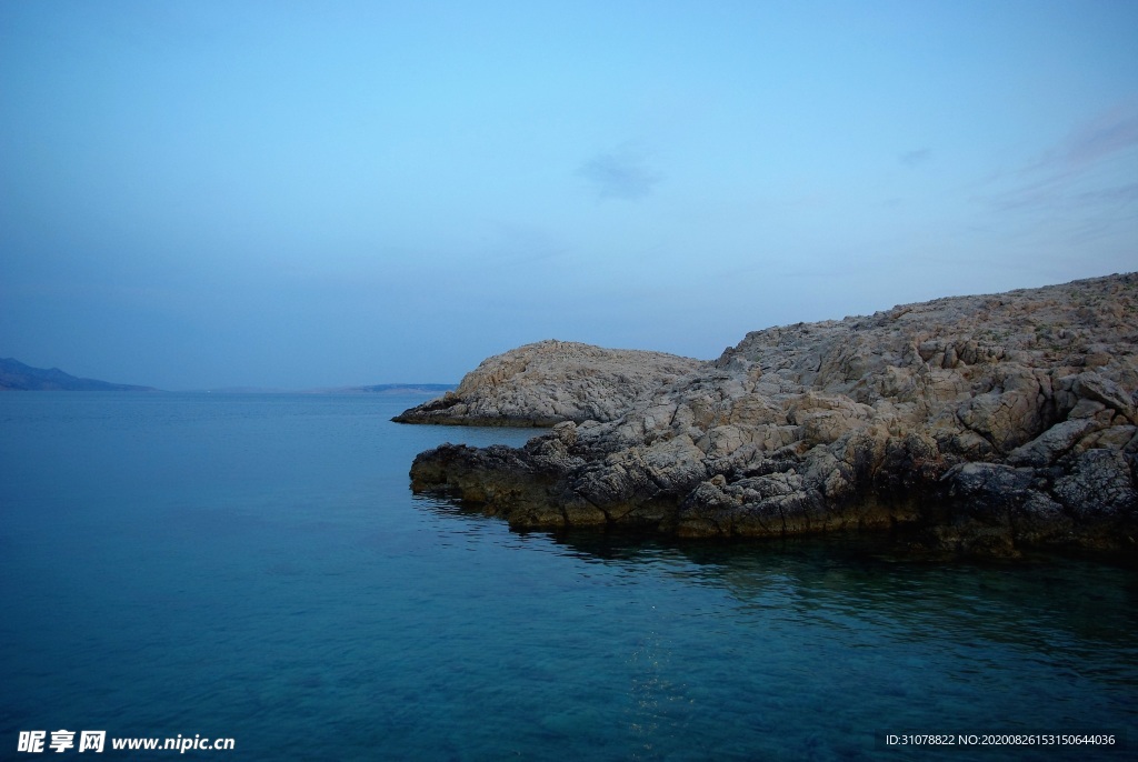 海岸风景摄影图