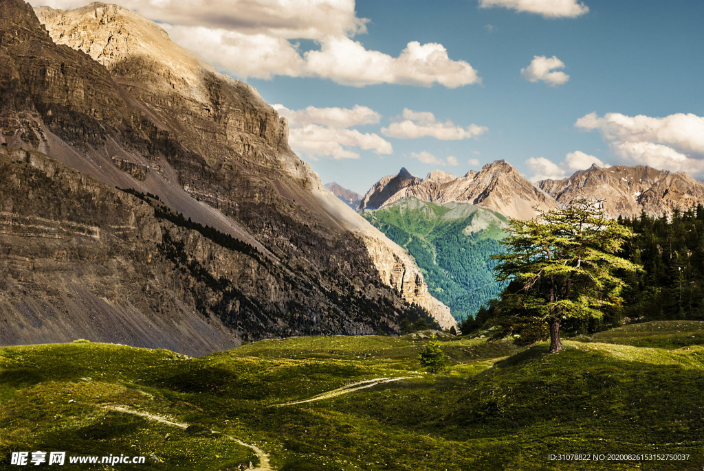 海岸风景摄影图