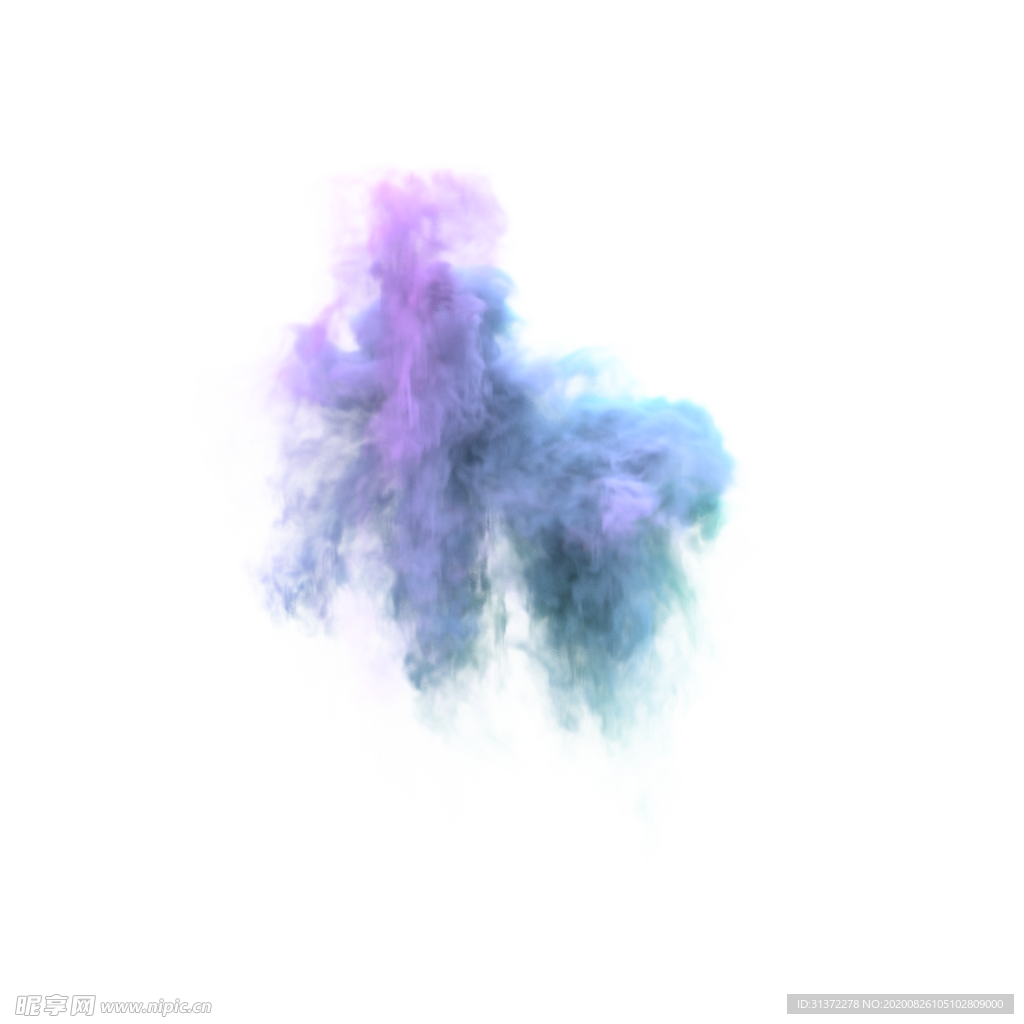 炫酷烟雾光效图片