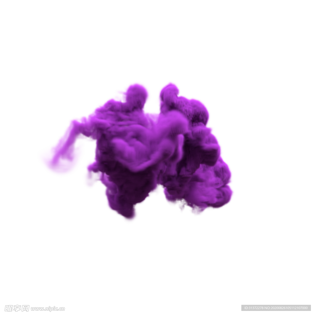 紫色烟雾 绚丽烟雾 墨 墨汁