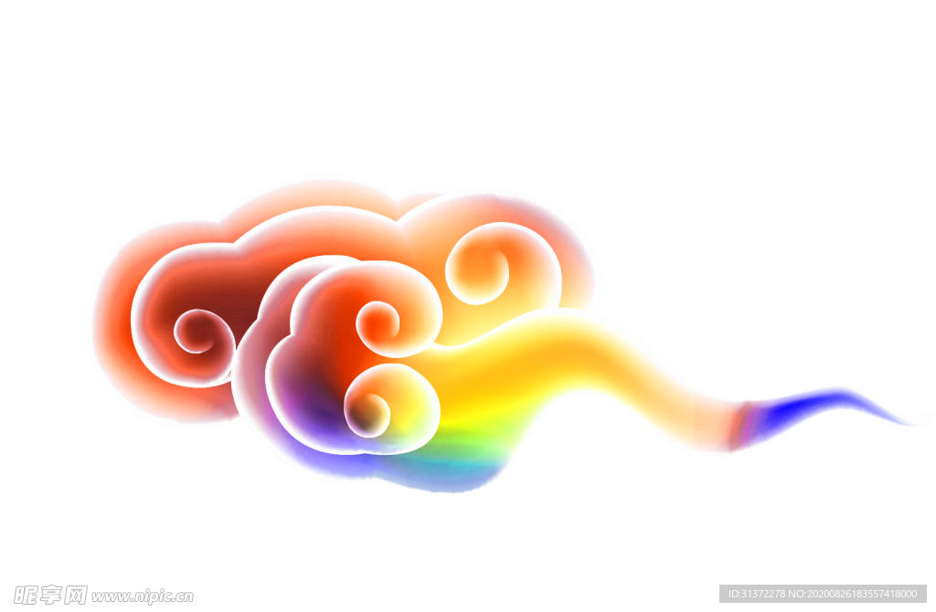 国潮祥云设计图片