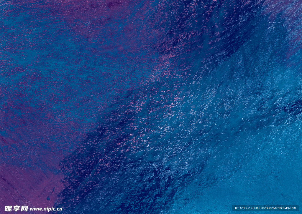 蓝色油画背景