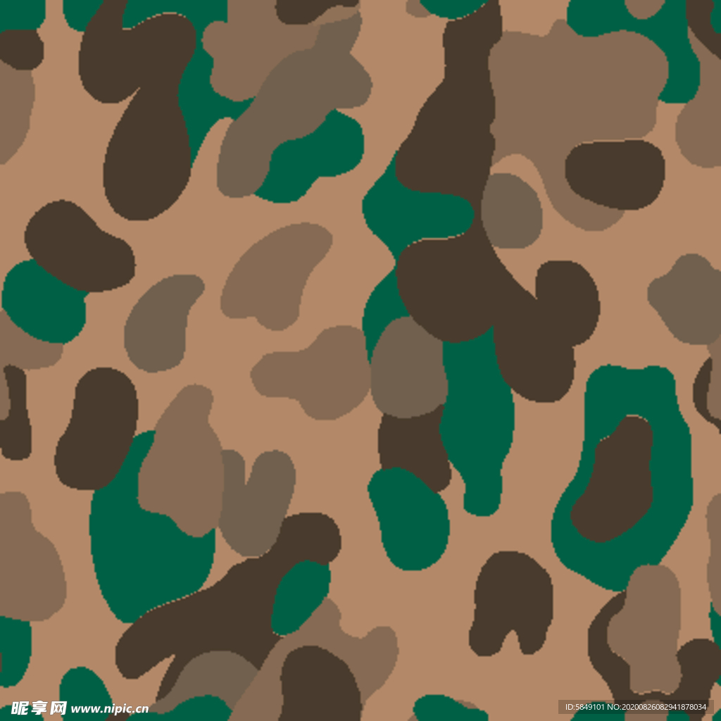 无缝迷彩 迷彩纹理 迷彩印花