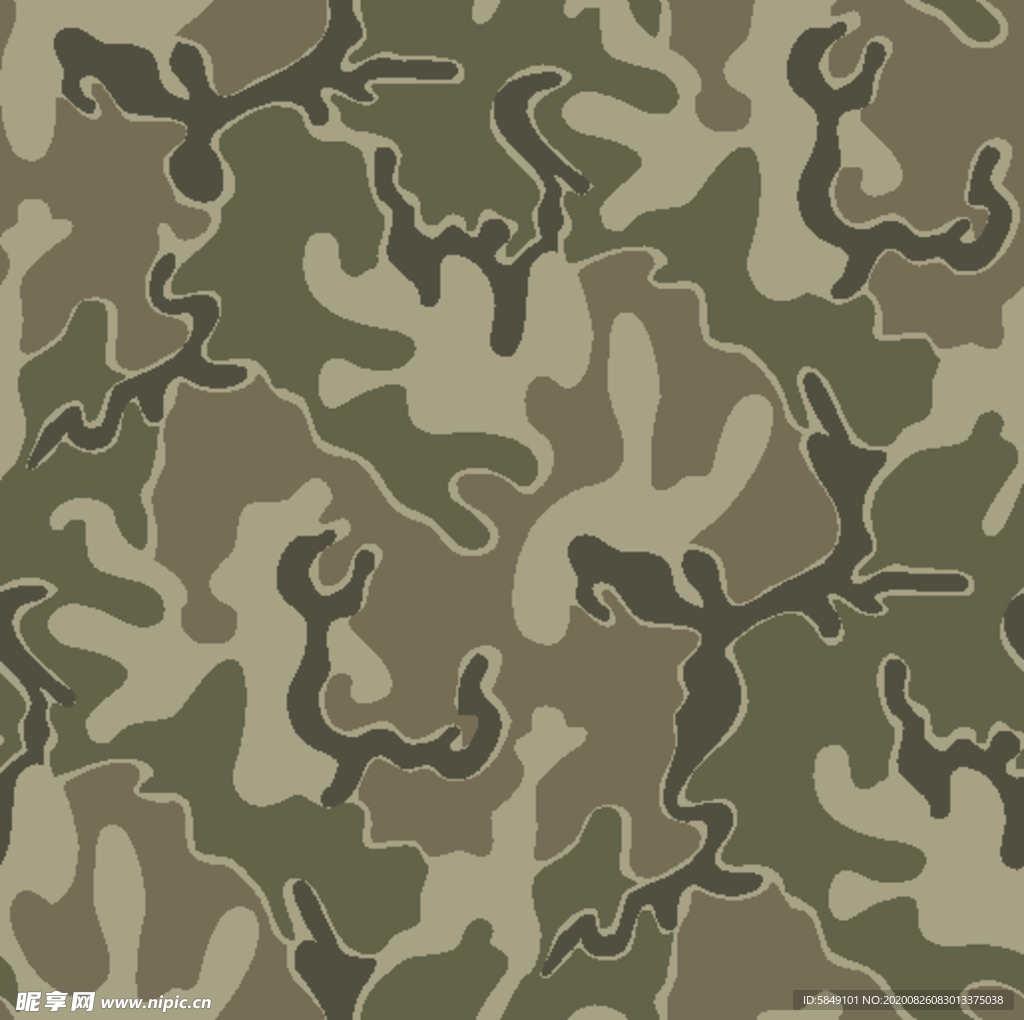 无缝迷彩 迷彩纹理 迷彩印花