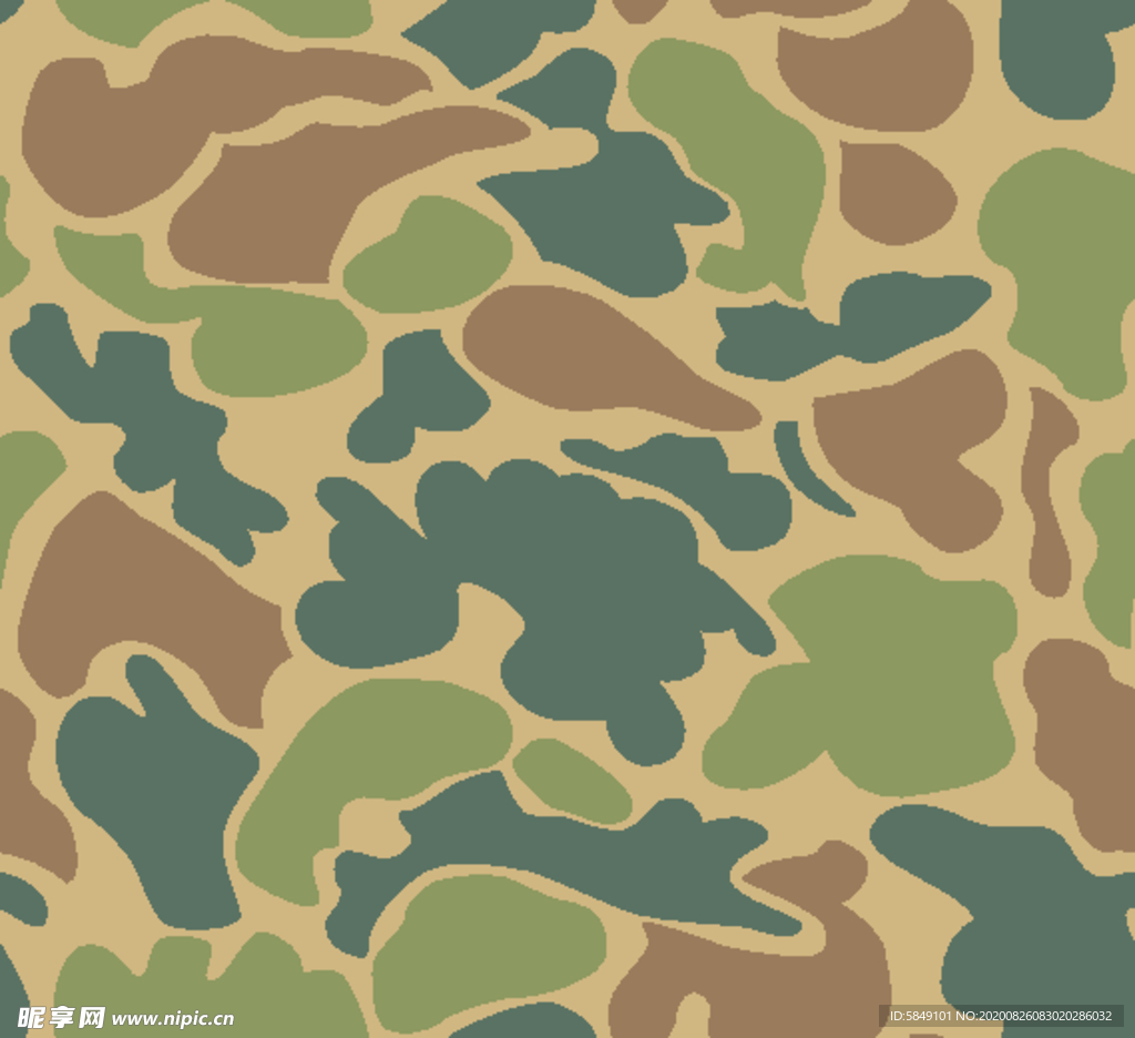 无缝迷彩 迷彩纹理 迷彩印花