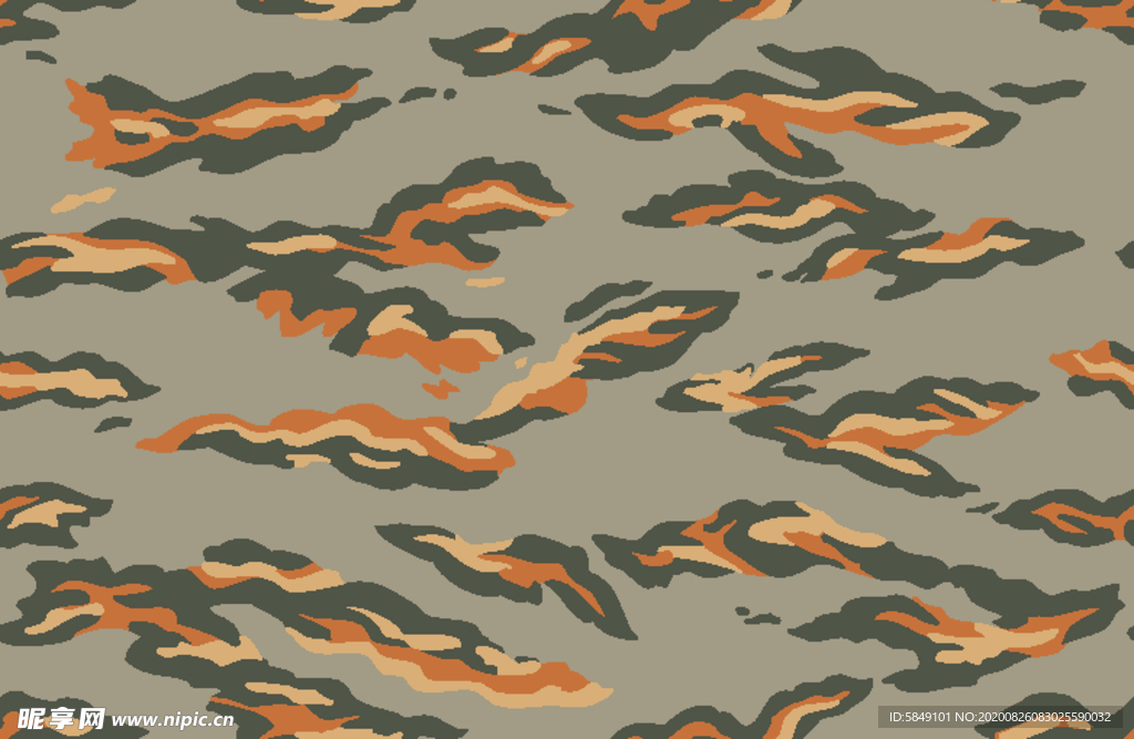 无缝迷彩 迷彩纹理 迷彩印花