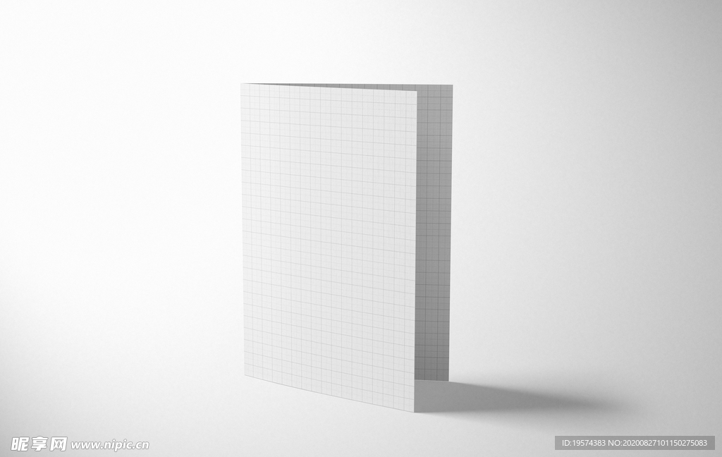 折叠式A4卡样机集