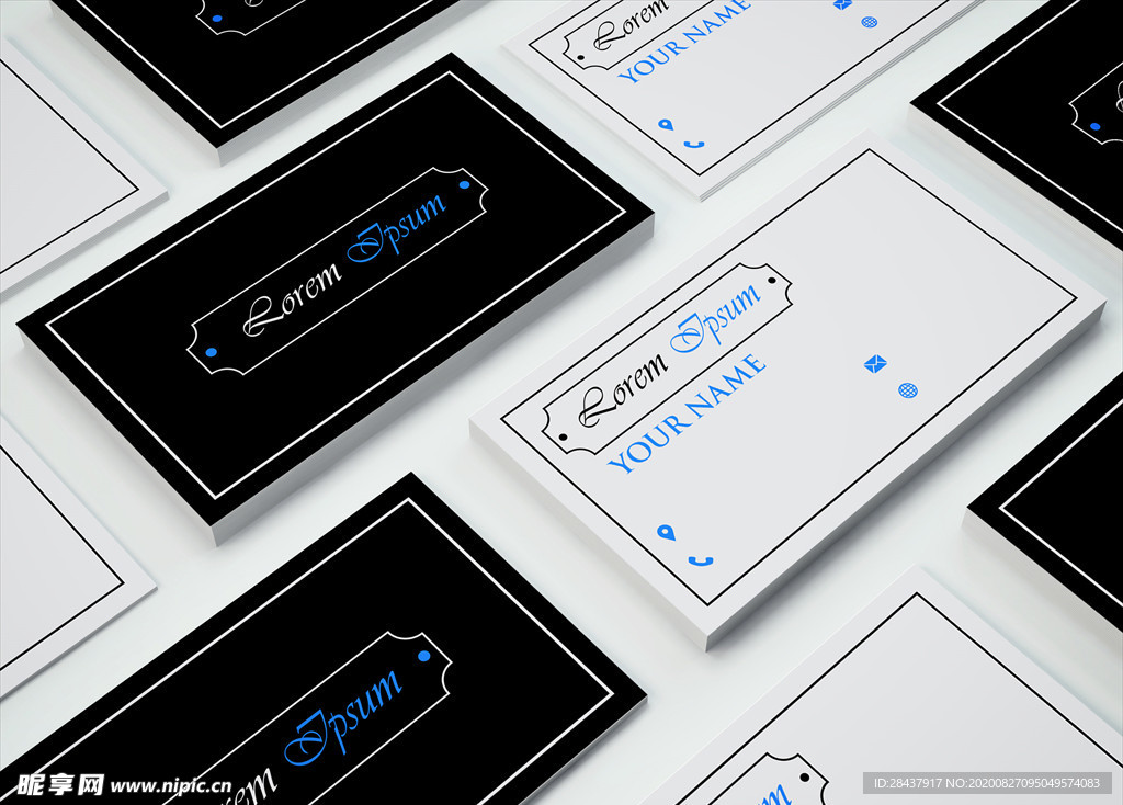 矢量名片模板