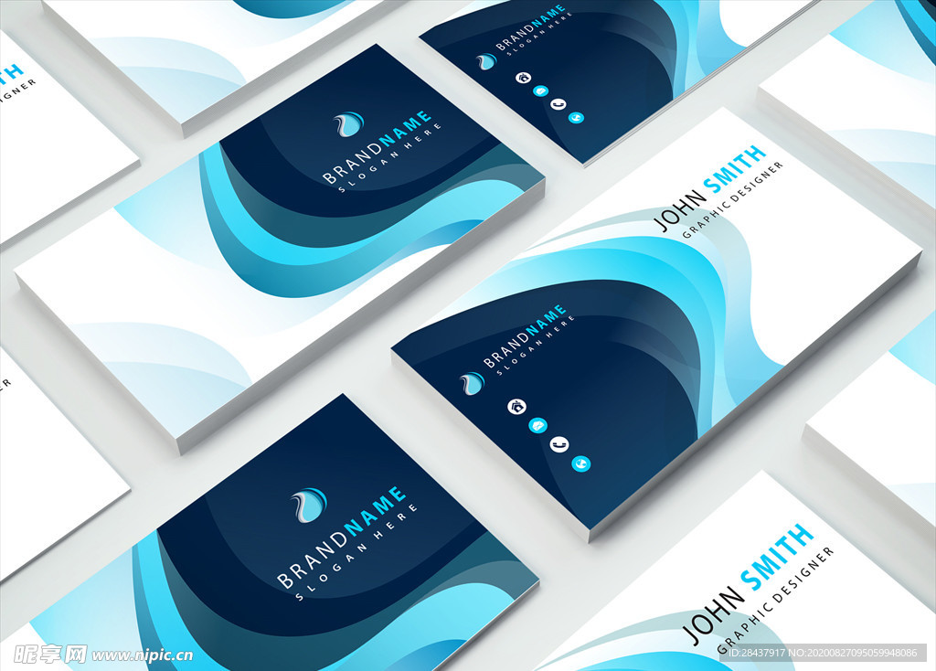 矢量名片模板