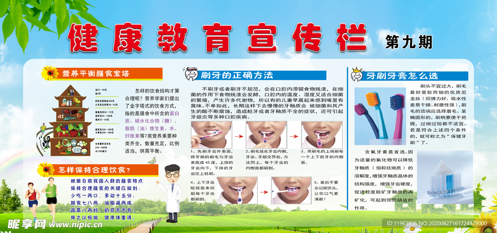 健康教育宣传栏