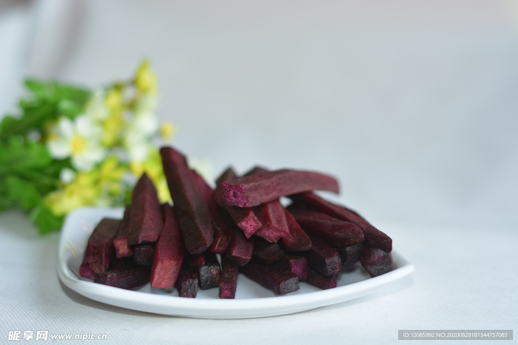 香酥紫薯条