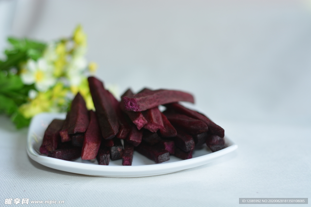 香酥紫薯条