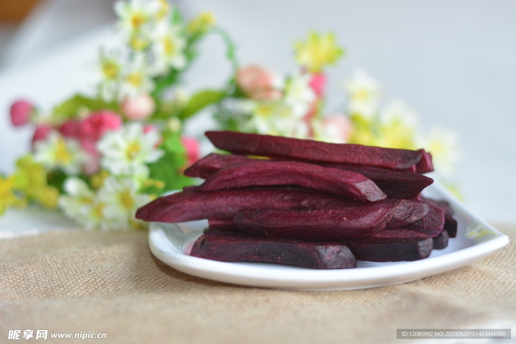 香酥紫薯条