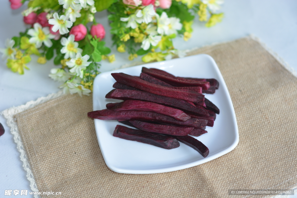 香酥紫薯条