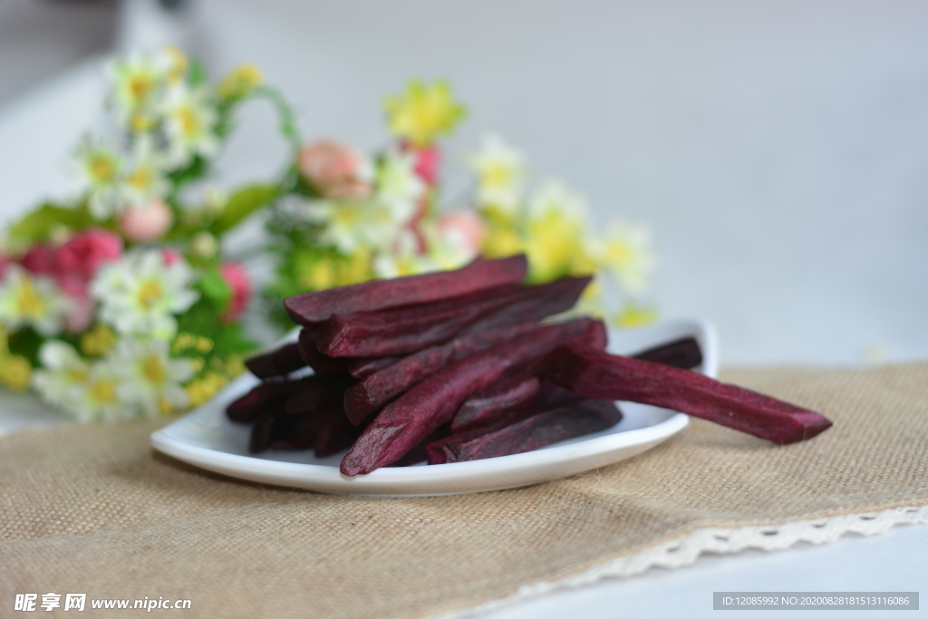 香酥紫薯条