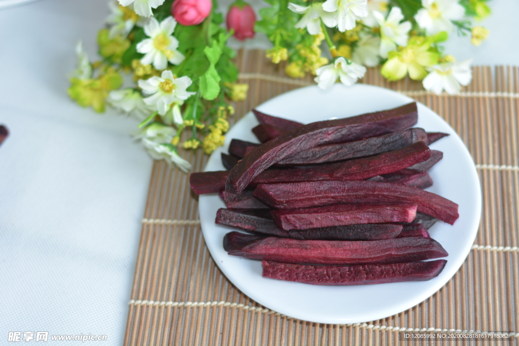 香酥紫薯条