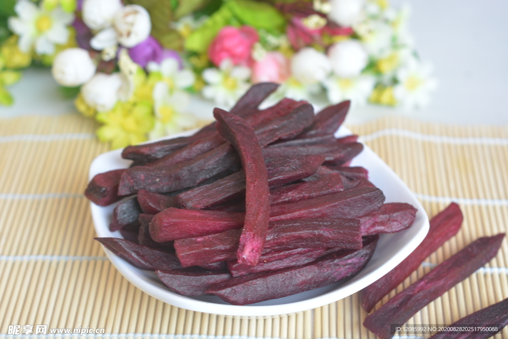 香酥紫薯条