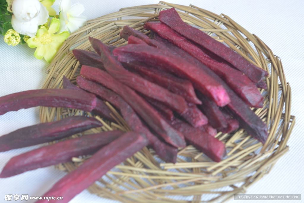 香酥紫薯条