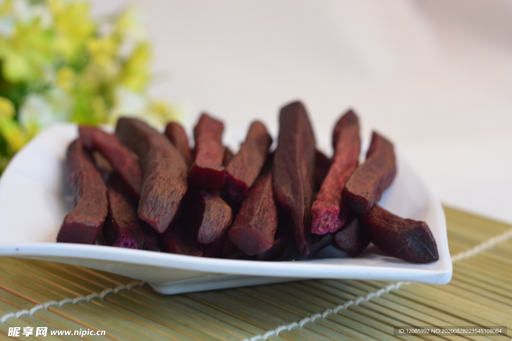 香酥紫薯条