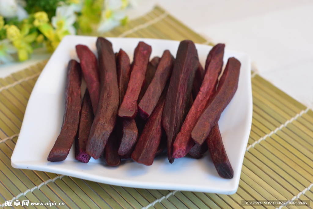 香酥紫薯条