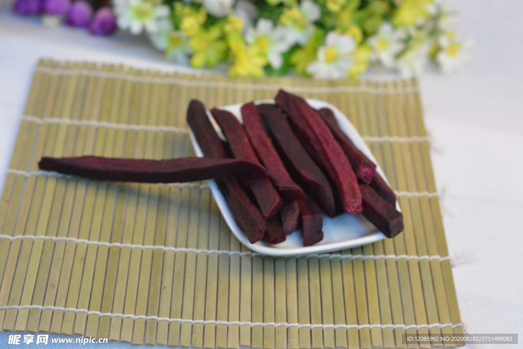 香酥紫薯条