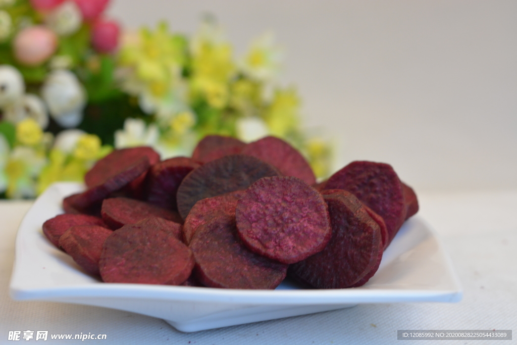 香酥紫薯条