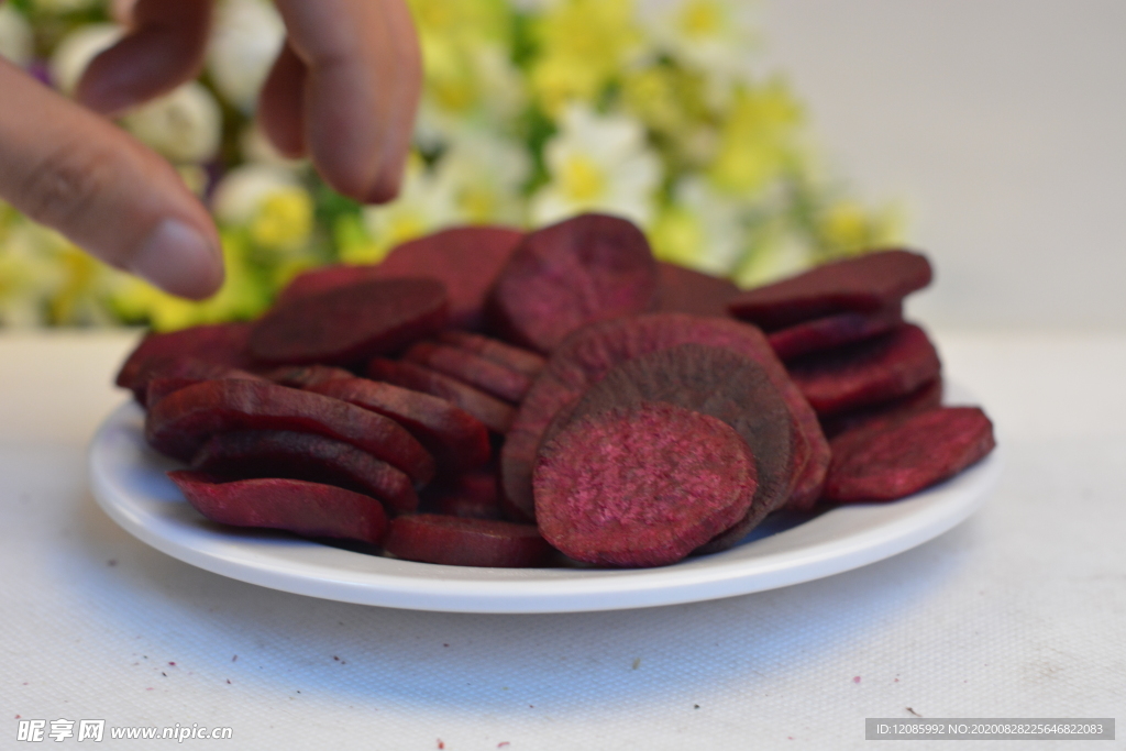香酥紫薯片