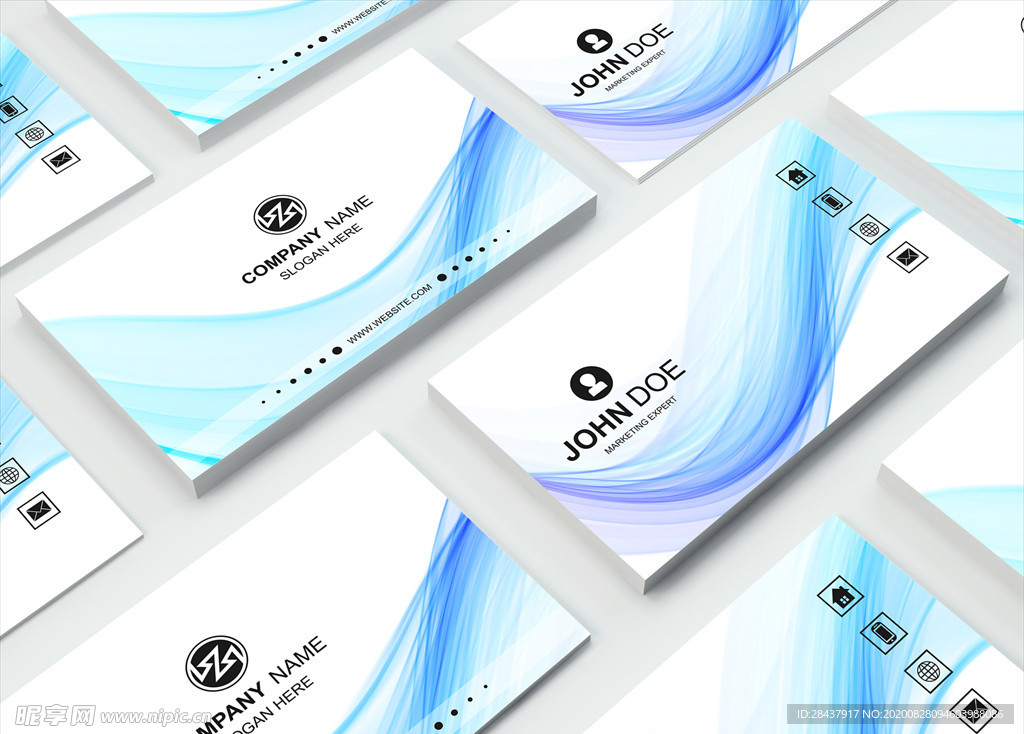 矢量名片模板