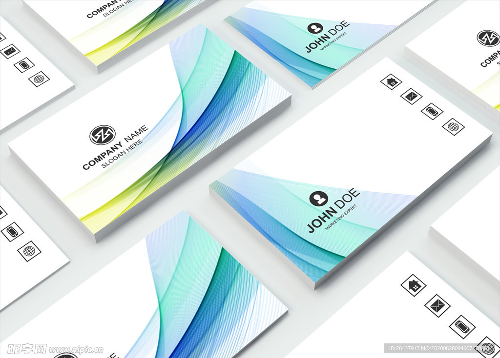 矢量名片模板
