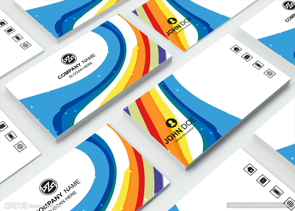 矢量名片模板