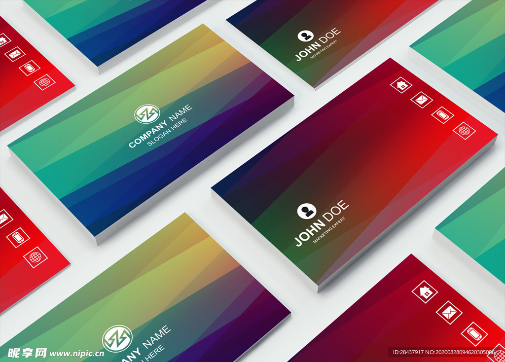 矢量名片模板
