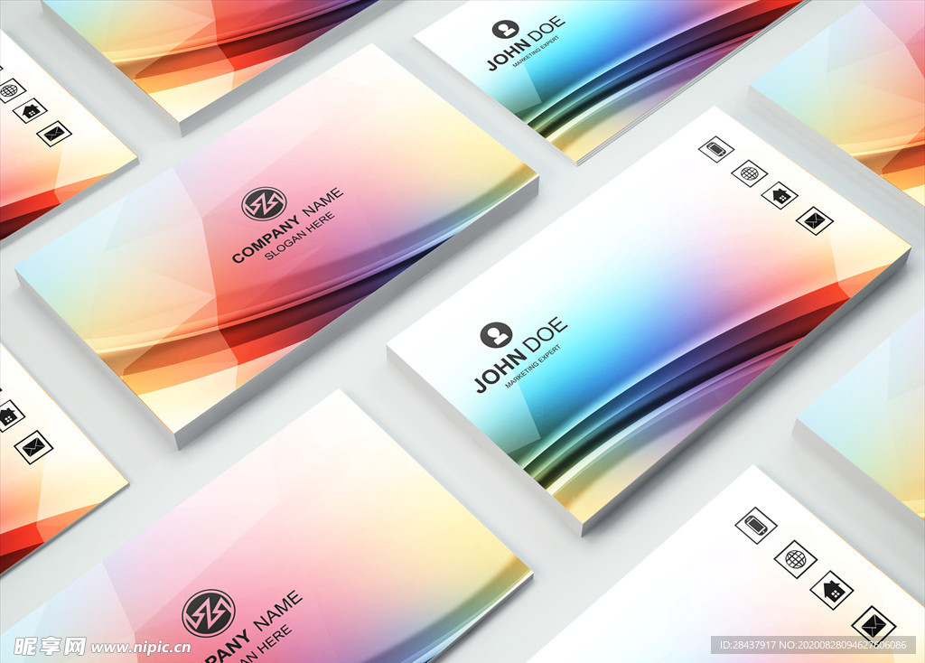 矢量名片模板