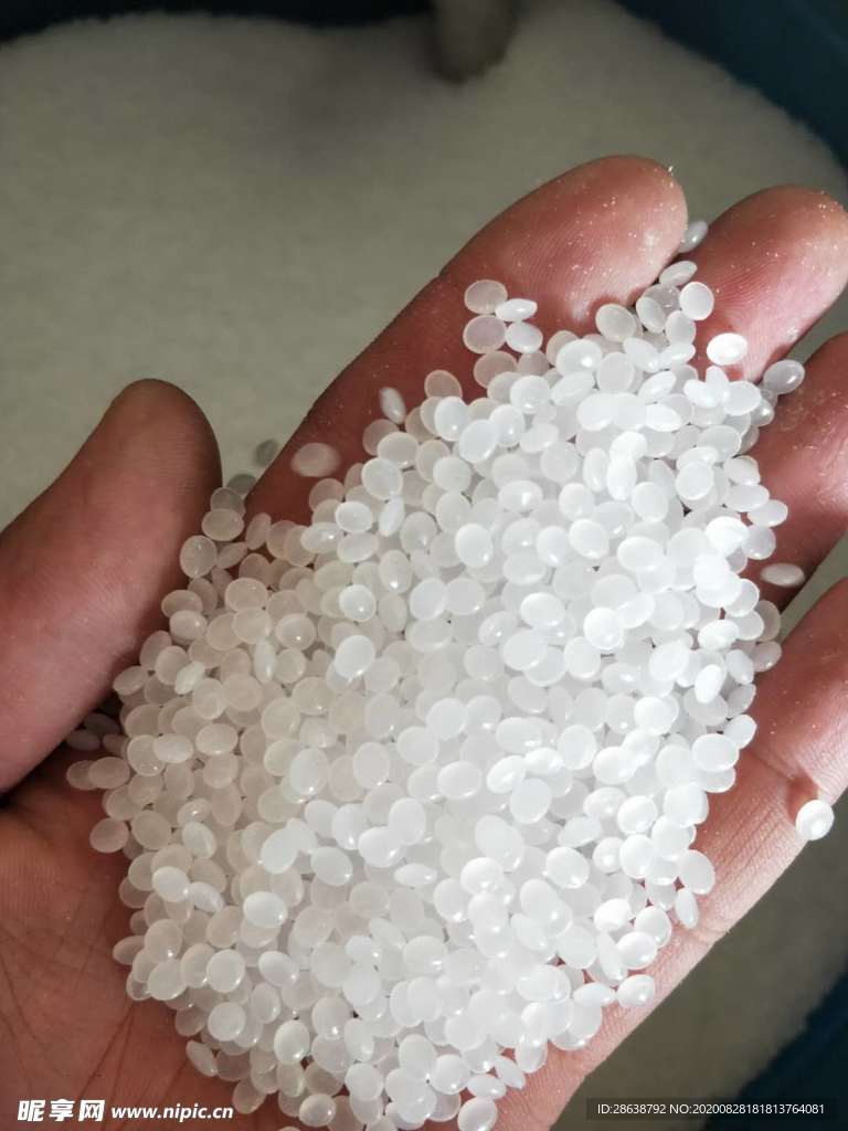 塑料颗粒实拍图