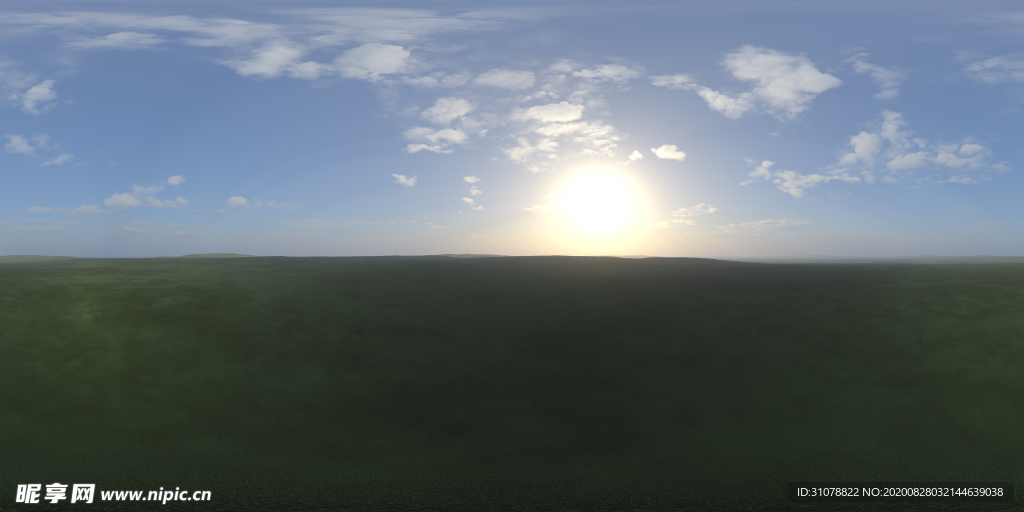 辽阔天空风景贴图