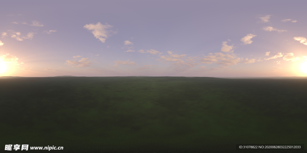 辽阔天空风景贴图