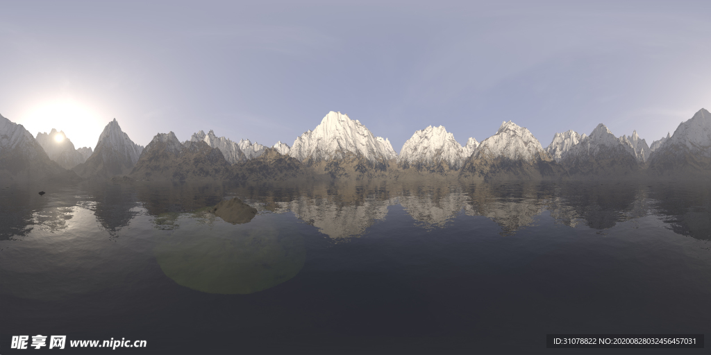 辽阔天空风景贴图