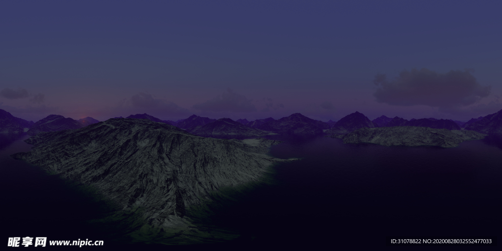 辽阔天空风景贴图