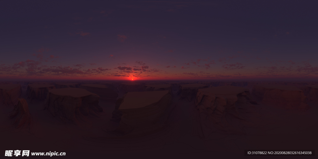 辽阔天空风景贴图