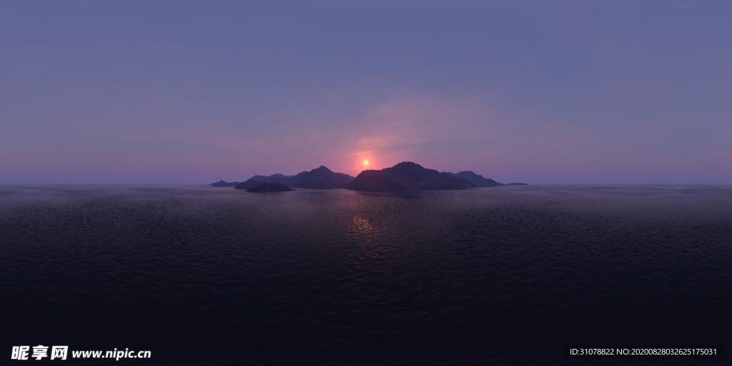 辽阔天空风景贴图