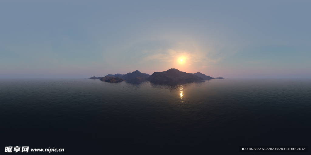 辽阔天空风景贴图