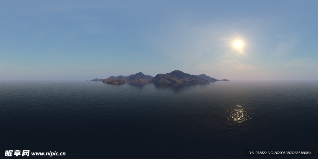 辽阔天空风景贴图