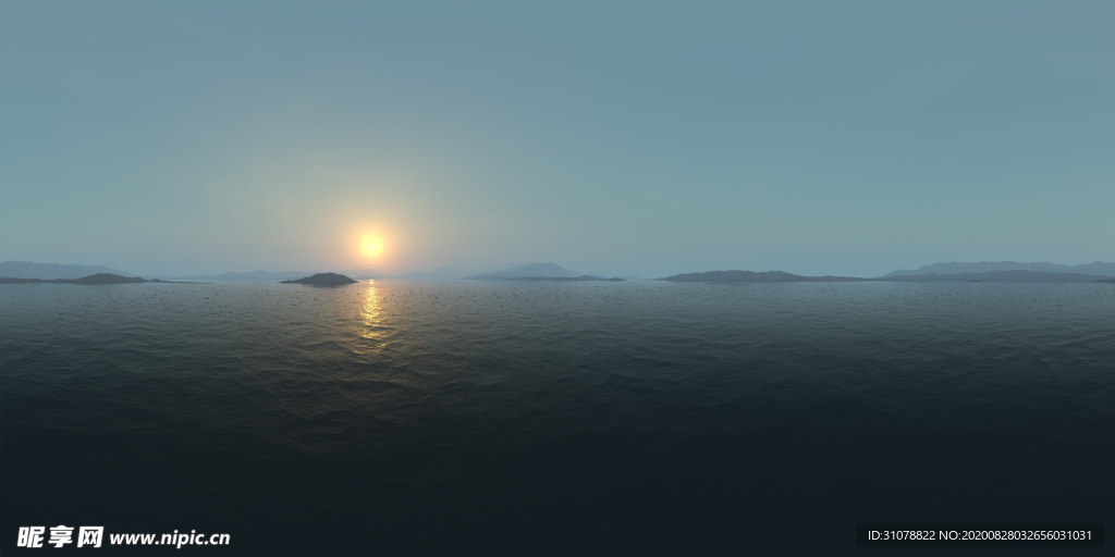 辽阔天空风景贴图