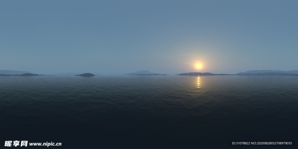 辽阔天空风景贴图